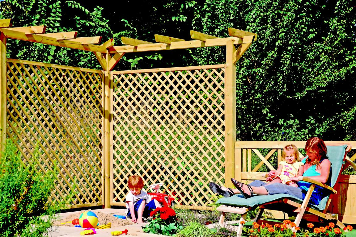 TETZNERJENT Pergola Verlängerung grün 9 x 9 x 190 cm 08436158