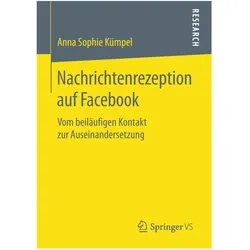 Nachrichtenrezeption auf Facebook, Fachbücher von Anna Sophie Kümpel