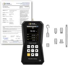 PCE Instruments Kraftmessgerät PCE-DFG 20 X-ICA inkl. ISO-Zertifikat 20N 7.200 Hz Genau ±0,05 % F.S. Speicher IP52