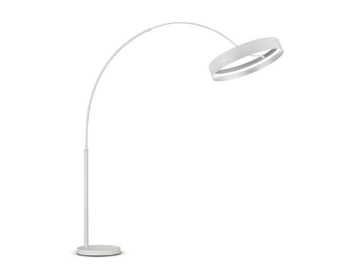 Musterring Stehleuchte Loop, LED, Bogenform, Wohnzimmer - Weiß