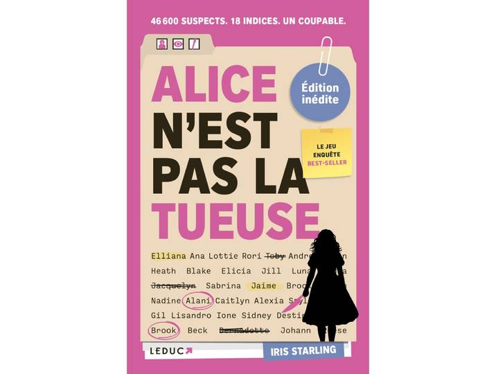 Alice n'est pas la tueuse (Broché)