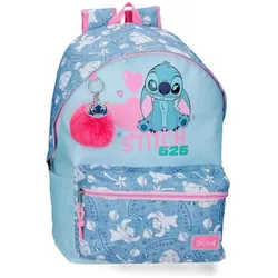 Disney, Kindergartentasche, Stitch Hearts adaptable backpack 44cm