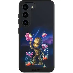 Nivocase Handyhülle für Samsung Galaxy S23 Hülle NIVOpure Case Schwarz Marvel Guardians Of The Galaxy Baby (Samsung Galaxy S23), Smartphone Hülle, Schwarz