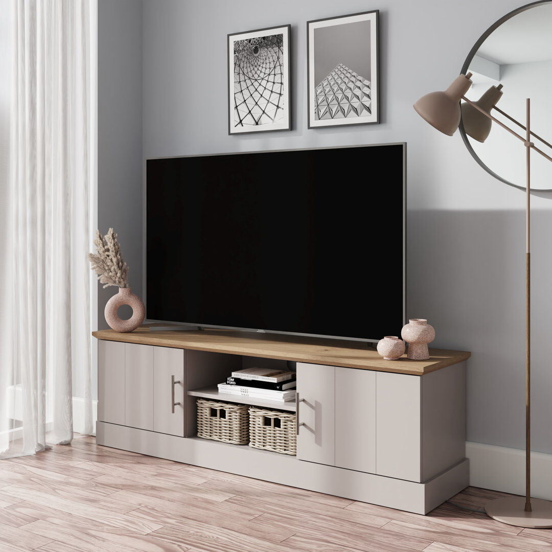 Fernleaf Brielle TV Stand for TVs up to 65" Grey 65"