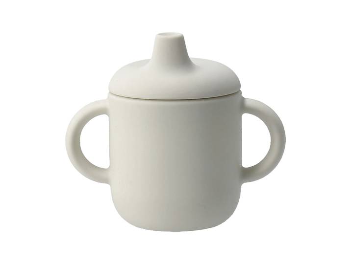 Scandi Living Elvie tuitbeker siliconen 180 ml Vanilla