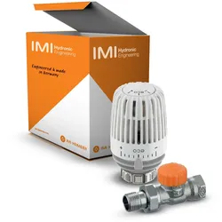 HEIMEIER Set 4 Thermostat-Kopf K eco und Th.-Ventil Eclipse, DN 15, Durchgang