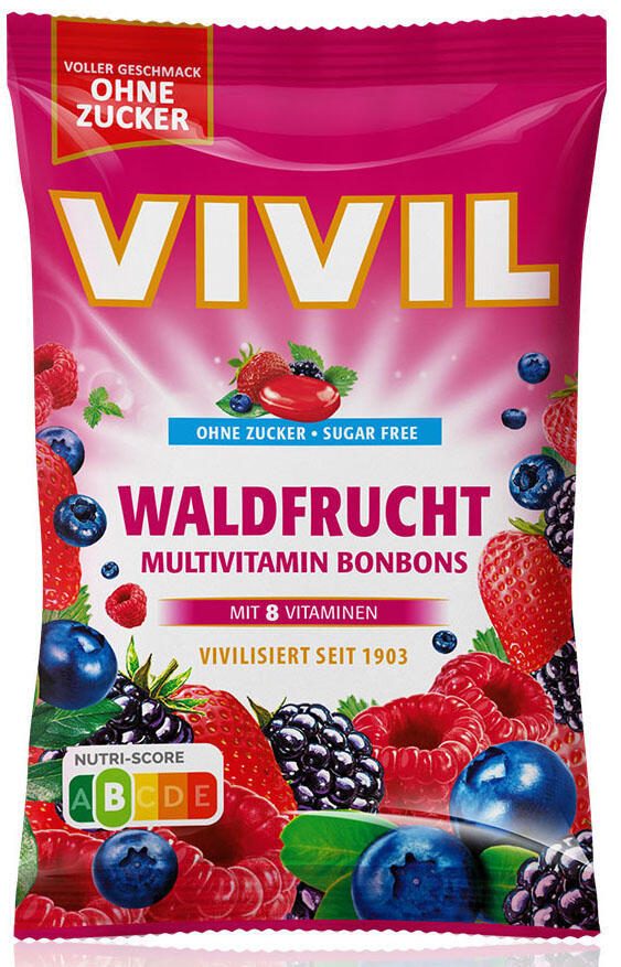 VIVIL® Waldfrucht Multivitamin Bonbons 2364