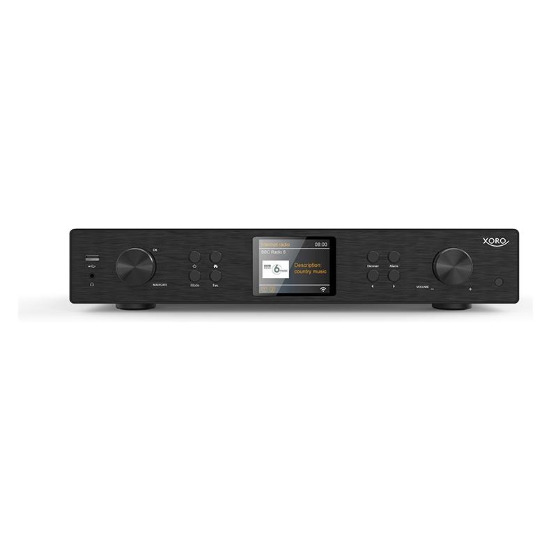 Xoro HFT 440 Pro HiFi Tuner DAB+ UKW Internetradio WLAN (DAB+, Bluetooth, WLAN) (SAT100307)