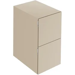 KEUCO EDITION 11 ART Sideboard, 2 Frontauszüge, 400x700x490mm, 32542520400, Korpus/Front: Sand Lack Seidenmatt / Sand Lack Seidenmatt