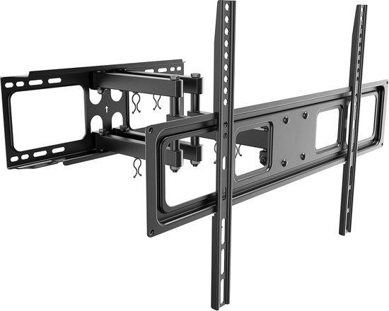 RICOO TV Muurbeugel - Draaibare TV Ophanging voor 37-70 inch - Zwart