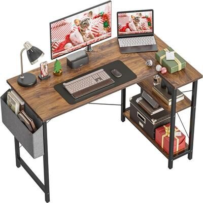 No 40 Inch Small L Shaped Computer Desk