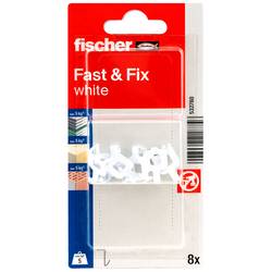 Fischer Fast & Fix K NV Wandhaken Weiß Inhalt: 1 Set 532760
