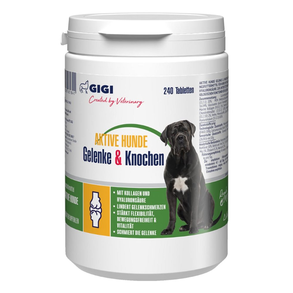 Farma PET GIGI (SIA) LLC GIGI VET Aktive Hunde Gelenke & Knochen N240 19459652