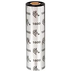 Zebra, Schreibmaschine Zubehör, RIBBON 1600 WAX 131MM BOX