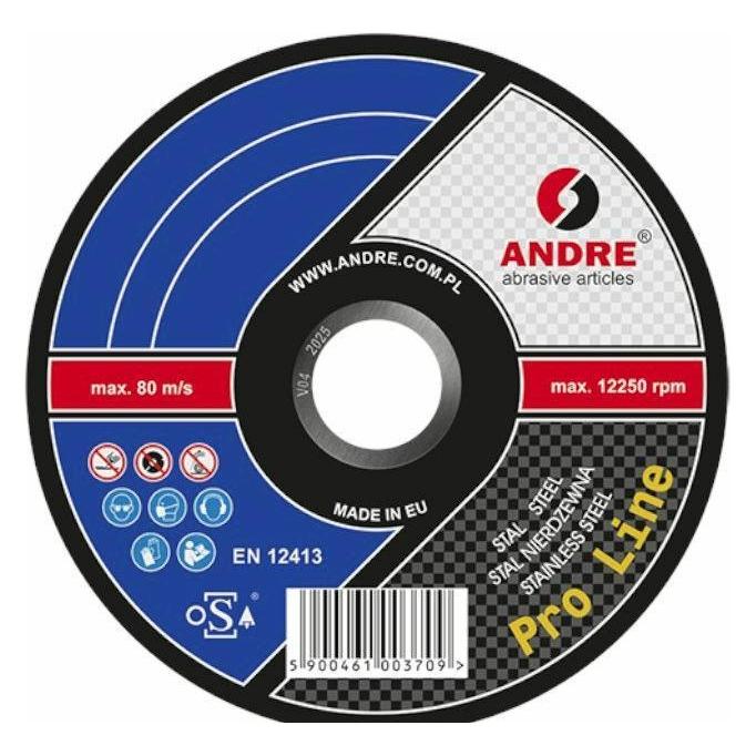 Andre Publishing Andre TARCZA DO METALU 125 x 1,0mm METAL/INOX PRO LINE 95A54RBF (Cutter) (49042037)