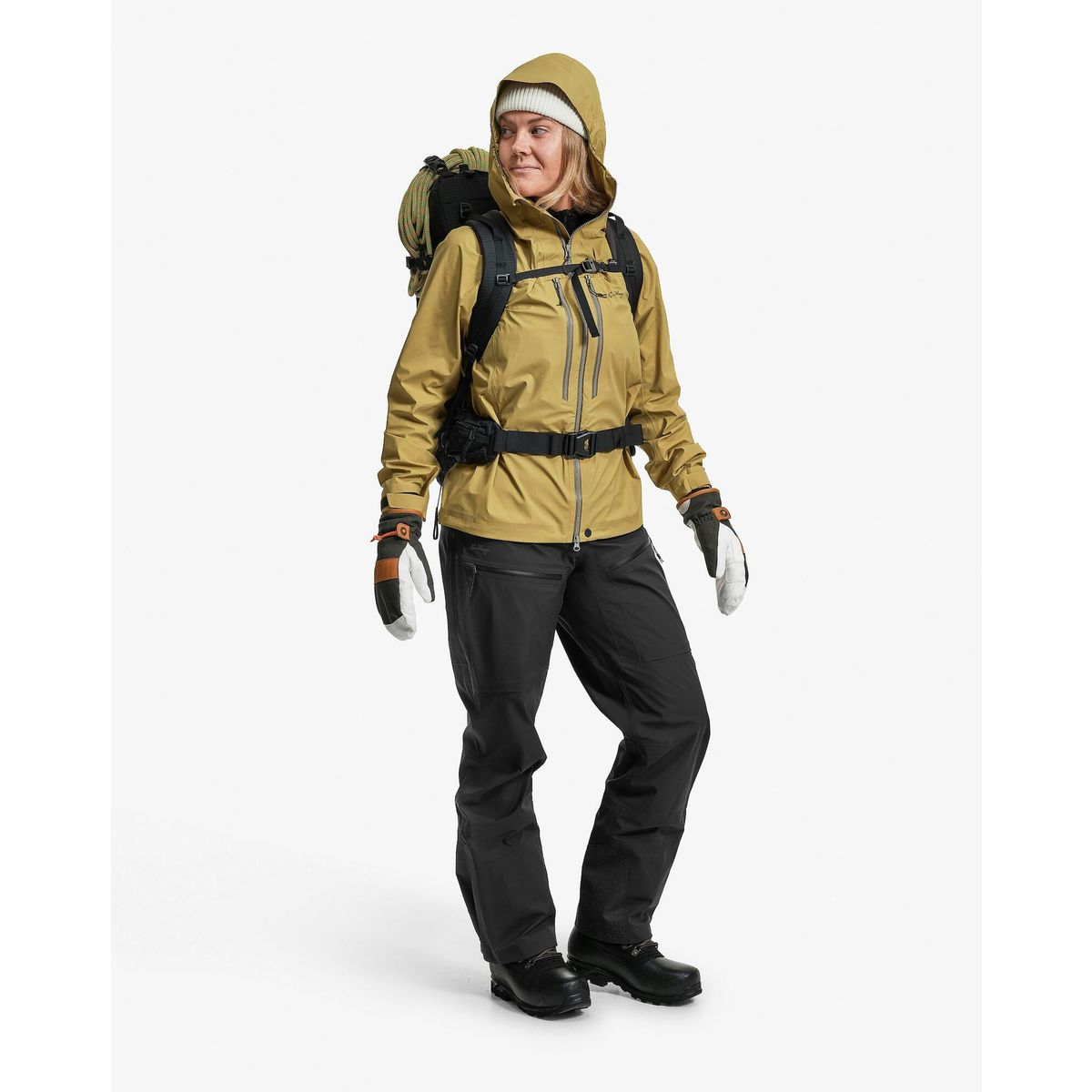 Lundhags Abisku Waterproof Pants W charcoal (11000) M 43306-25-11000-M