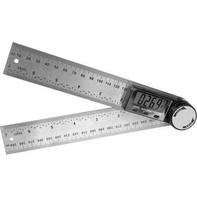 Brüder Mannesmann M81220 Digitaler Winkelmesser 200 x 200mm 360°