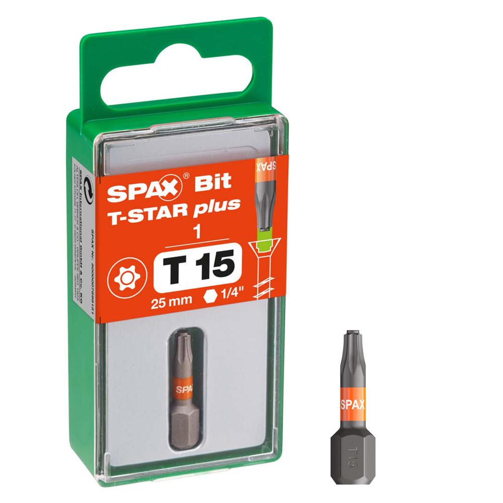 SPAX® SPAX Bit T15 T-STAR Plus, 1St. 5000007899151