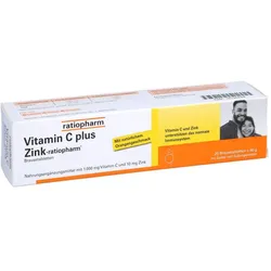 Vitamin C plus Zink-ratiopharm Brausetabletten