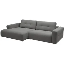 ECKSOFA XL MIKA Grau Cord