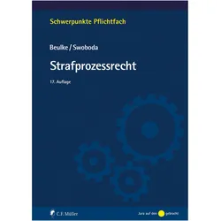 Strafprozessrecht, Fachbücher von Werner Beulke, Sabine Swoboda