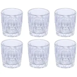 Guzzini VANITY Set von 6 Shotglässern clear, Cocktailgläser, Transparent