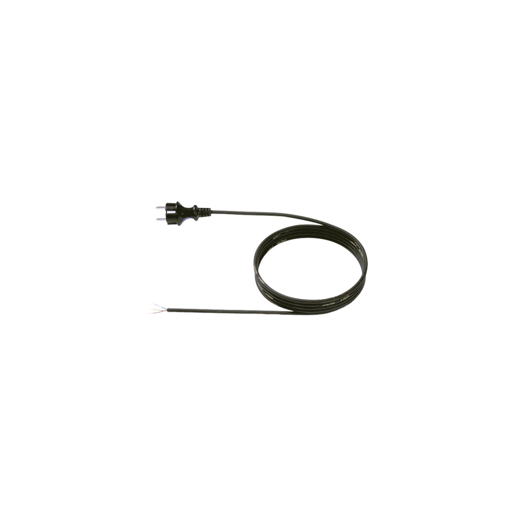 Bachmann Schutzkontakt-Zuleitung 16A/250V,5m,sw 322.176)