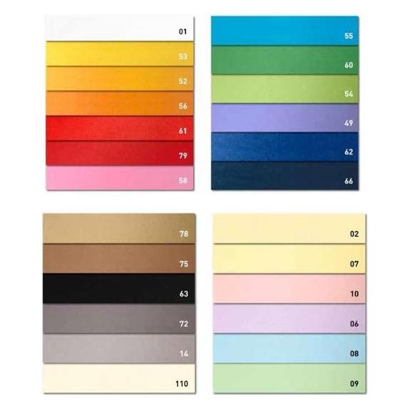 Favini Bristol Color 200 Karton 25 Blatt 200 gsm (200 g/m², 25x) (A350022)