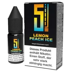 Lemon Peach Ice NicSalt Liquid by 5EL VoVan 10ml / 20mg