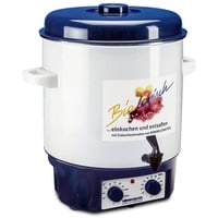 Glühwein- und Einkochautomat KA 1804 weiß/blau, 1.800 Watt, 27 Liter