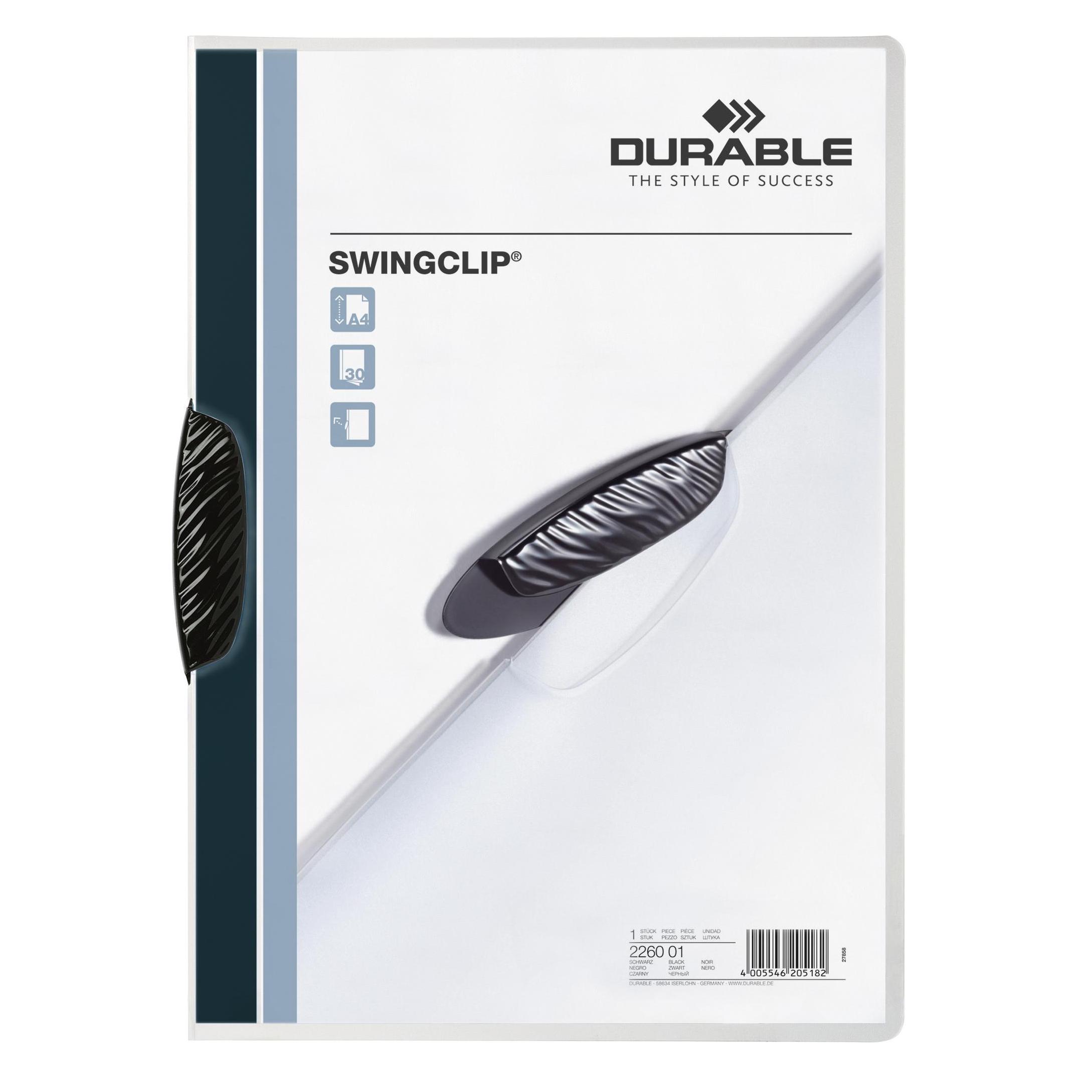 Durable Klemmhefter SWINGCLIP (A4, 1x) (2260/01)