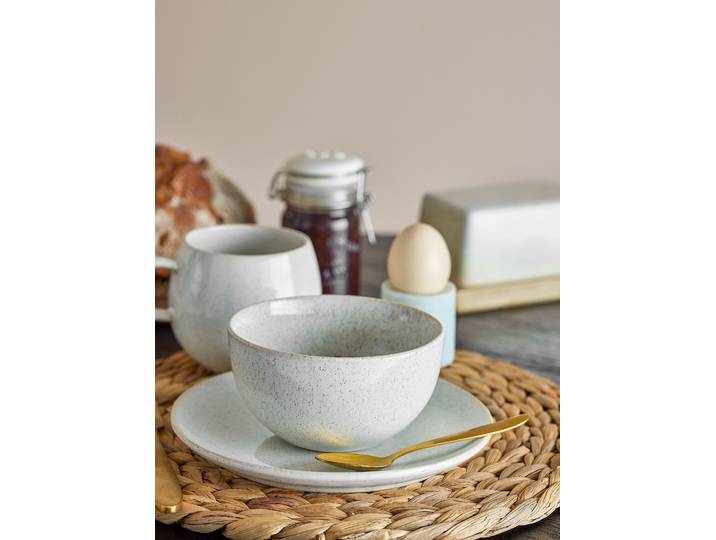 Service de table Addison 12 pièces Ø 27cm Blanc