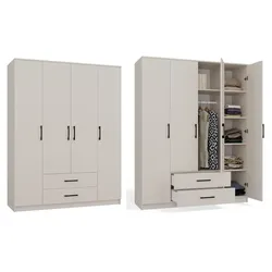 Kleiderschrank Romana 160X205 KASCHMIR BEIGE
