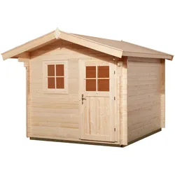 Weka Gartenhaus 106 mit Vordach 250 x 300 cm - 50 % Rabatt auf Dacheindeckung