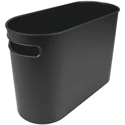 helit Papierkorb »the oval« schwarz, 17.8x30x45 cm