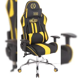 CLP Gaming Bürostuhl Limit XM Stoff schwarz/gelb
