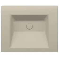 Bette BetteAqua Einbau-Waschtisch A070-424 60x49,5cm, sand