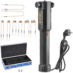 VEVOR Induktionsheizgerät zum Entfernen von Schrauben, 1100 W, 230 V, magnetisches Induktionsheizgerät-Set, Hand-Mutternlöser-Werkzeug, Autowerkstatt-Reparaturwerkzeuge mit 8 Spulen und Box