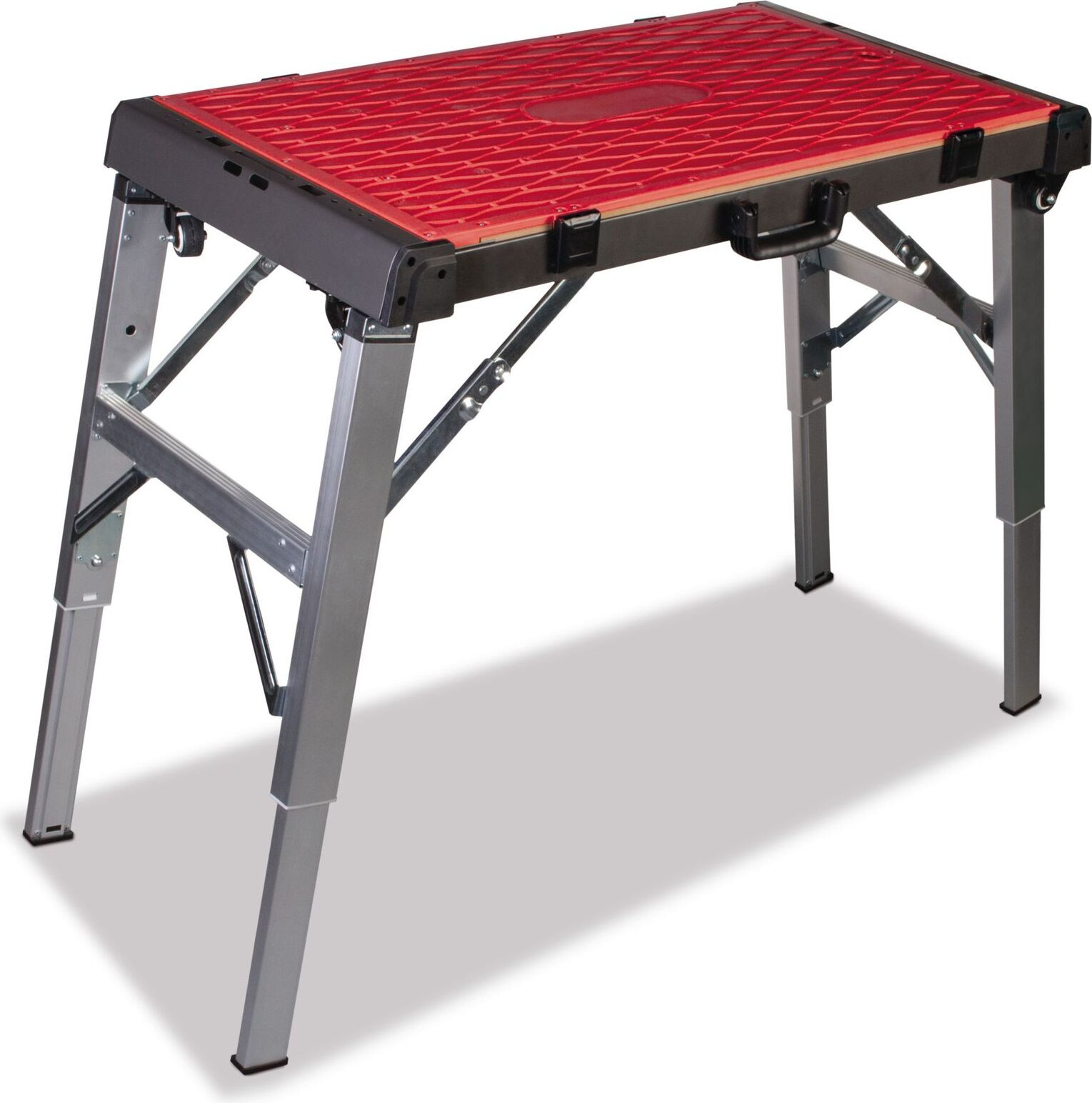 Rubi opvouwbare 4-in-1 werktafel, werkbank, steiger en transportroller