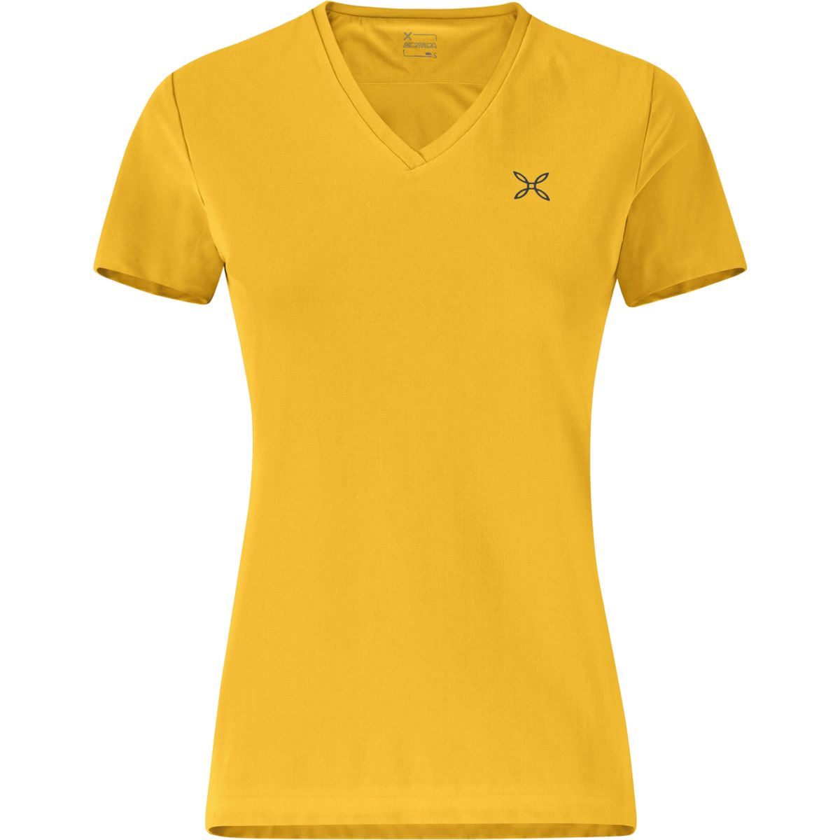 Montura Sensi T-shirt Woman mustard (348) M MTVNU8W-JS520-348-M