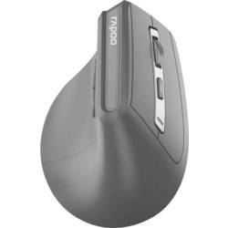 Rapoo EV310M Maus Kabellos, Bluetooth® Grau 6 Tasten 2400 dpi Ergonomisch R-13049
