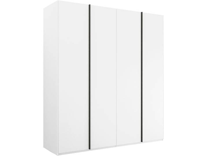 Kleiderschrank RAUCH Drehtürenschrank Schrank Garderobe Wäscheschrank SKAT MERIDIAN , weiß (alpinweiß), B:201cm H:235cm T:63cm, Holzwerkstoff, Schränke, Kleiderschrank, mit Schubladeneinsatz, Wäscheeinteilung, Innenspiegel MADE IN GERMANY