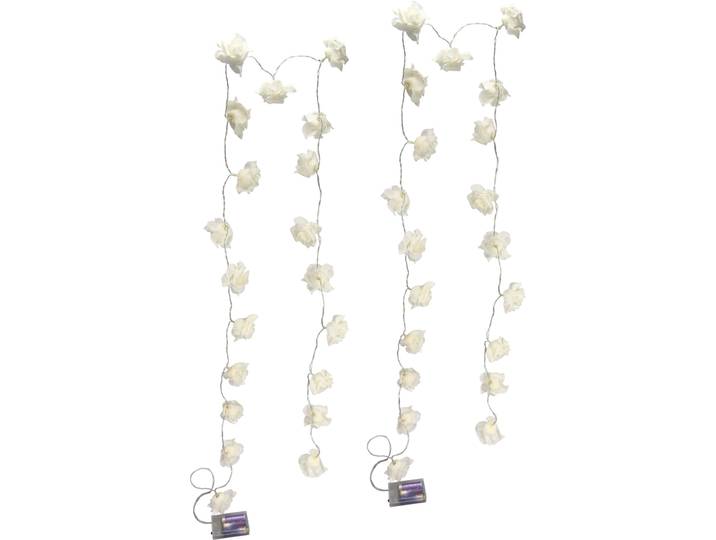 LED-Lichterkette I.GE.A. Rose , weiß, Ø:6cm, Lichterketten, LED-Lichterkette