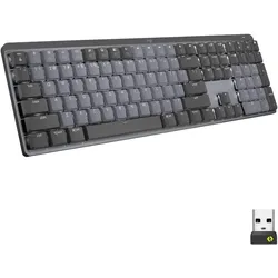 Logitech MX Mechanical (DE, Kabellos), Tastatur, Grau