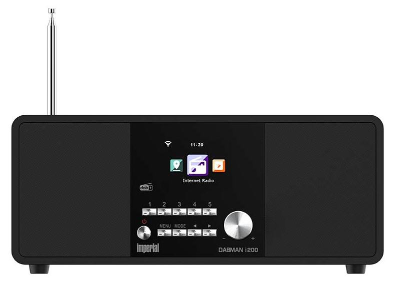 Imperial Collection Imperial Radio DABMAN i200 Internetradio DAB+ DAB FM Zwart