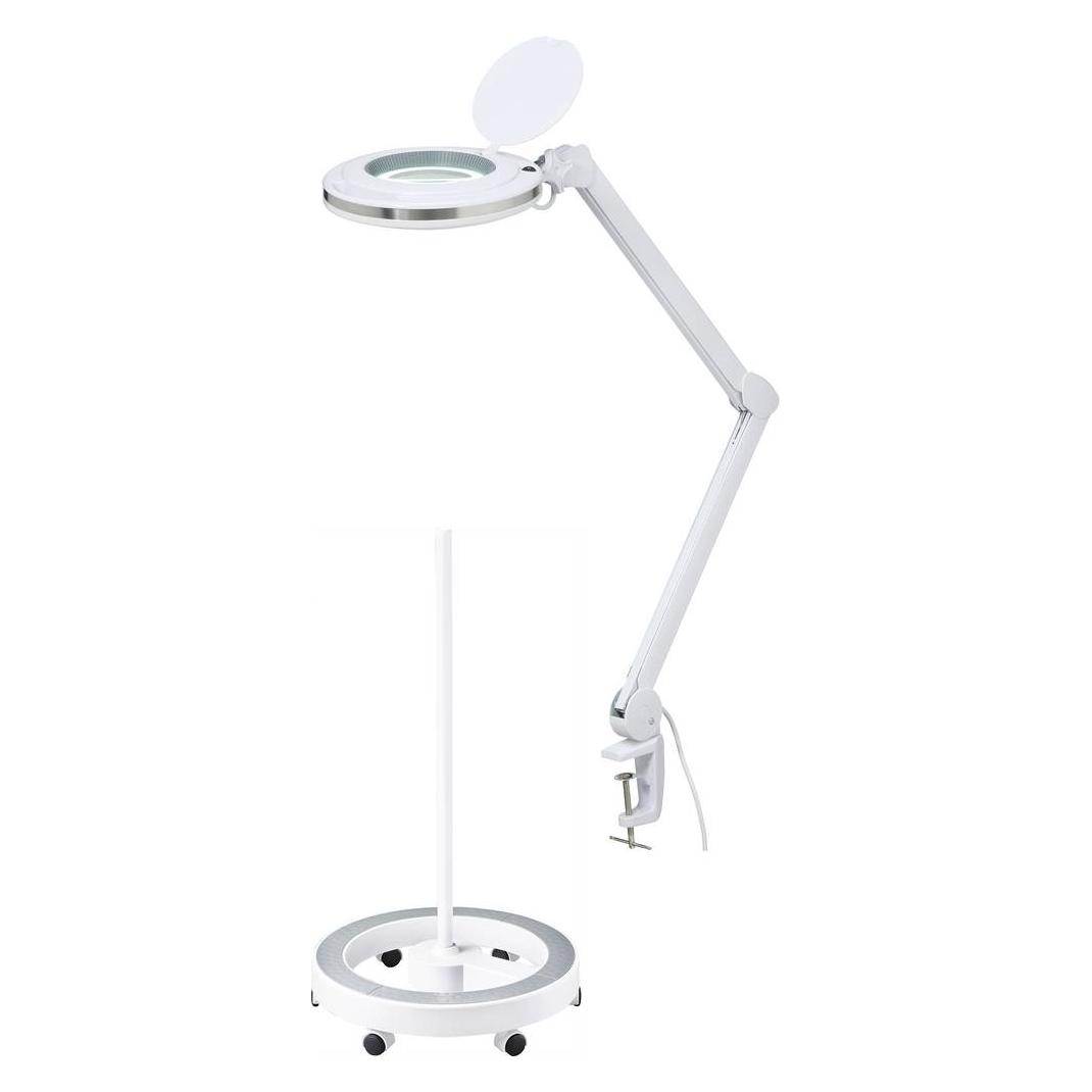 Toolcraft 2389201+2391157 LED Lupenleuchte Vergrösserungsfaktor: 3 x EEK: F (A - G) (2389201+2391157)