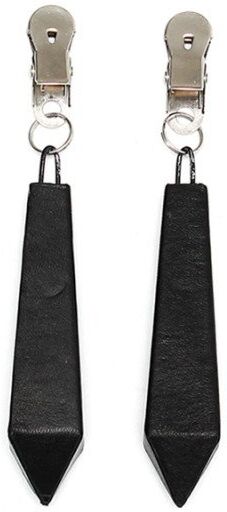 Rimba Pinces à seins avec poids (2 x 100 gr.)