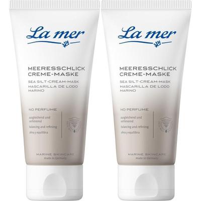 LA MER Meeresschlick-Creme-Maske o.Parfum 2x 2x50 ml Gesichtsmaske