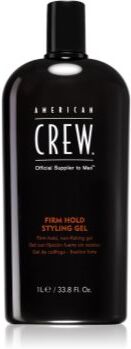 American Crew Firm Hold Gel gel de fixação para homens 1000 ml. Firm Hold Gel