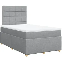 vidaXL, Boxspringbett, Inlonina (Block mit Quadraten) (120 x 190 cm)